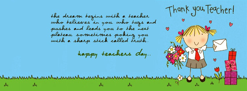 Happy Teachers Day FB Covers, Photos, Banners