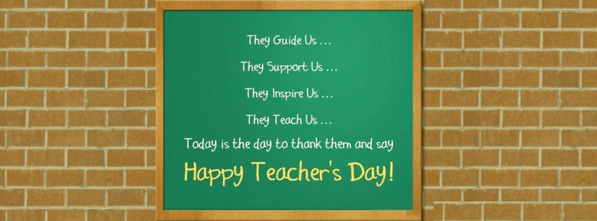 Happy Teachers Day FB Covers, Photos, Banners