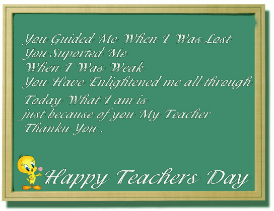 Happy Teachers Day Quotes in English